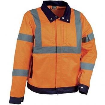 'Cofra V330 – 0 de 02.z/5 Chaqueta de trabajoDazzle, Naranja/Marino Azul, XL