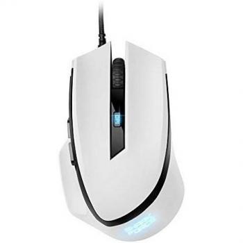 Sharkoon Shark Force II Ratón Gaming Blanco USB Gaming Mouse, 4044951030446