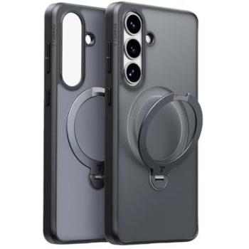 Funda Magnética Giratoria Torras Ostand Spin para Samsung Galaxy S26 Plus - Negra
