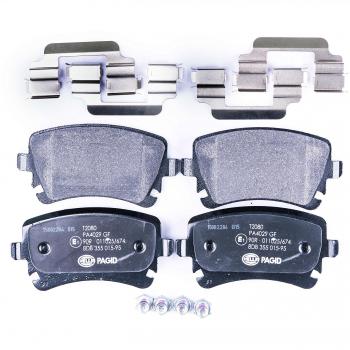 HELLA 8DB 355 015-951 Brake Pad Set, disc brake - T2080