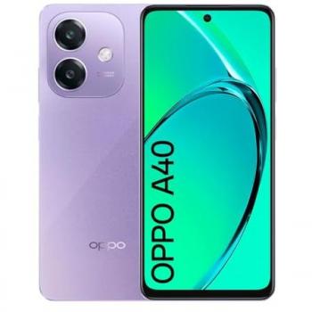 OPPO A40 Smartphone Libre 4GB RAM, 128GB almacenamiento, Pantalla HD+ LCD de 6.67, Cámara triple de 50+2+8 MP, Batería de 5100mAh con Carga