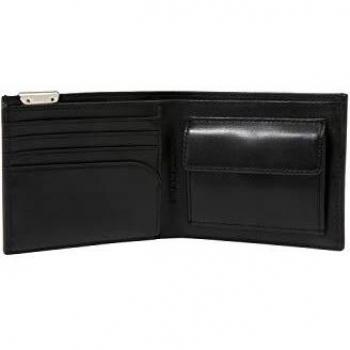 Calvin Klein - Ckj Micro Pebble Bifold W/c, Carteras Hombre, Negro