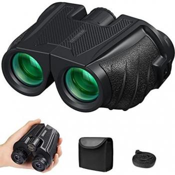 Prismáticos, CEYOMUR Mini Prismaticos de 12x25 pequeños y livianos, Mini Prismáticos, para observación de pájaros, viajeo, Aptos para Adultos y niños
