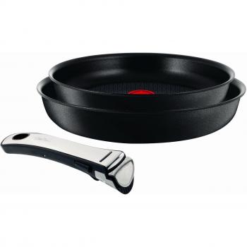 Tefal L3559202 Ingenio 4 - Lote de 2 sartenes con mango intercambiable