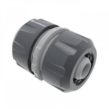 Reparador de Mangueras Cellfast Ideal™ 3/4 - Conexión Duradera de Dos Extremos de Tubo, plástico PC/ABS, 51-605