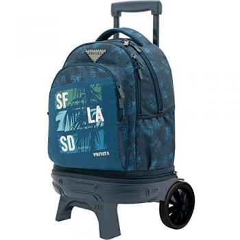 Mochila Carro Fijo Compact Desmontable Ruedas Grandes Privata L.A.