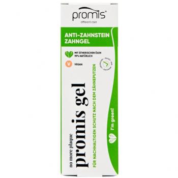 Gel Dental Antitártaro Promis 60ml con Protección Post-Cepillado