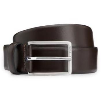 Cinturón de Cuero para Hombre Boss Erman L Talla 90 cm Marrón Oscuro
