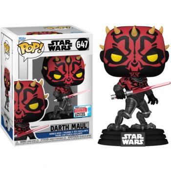 Star Wars Cybernetic Darth Maul Exclusive Funko Pop Vinyl NYCC 2023