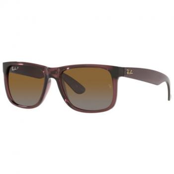 Ray-Ban RB4165 Justin Polarized 6597T5 Men's Sunglasses Brown Size 55