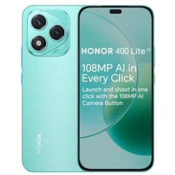 Smartphone Honor 400 Lite 5G, 8GB RAM, 256GB Almacenamiento, Pantalla AMOLED de 6.7, Cámara de 108MP, Batería de 5230mAh, Doble SIM