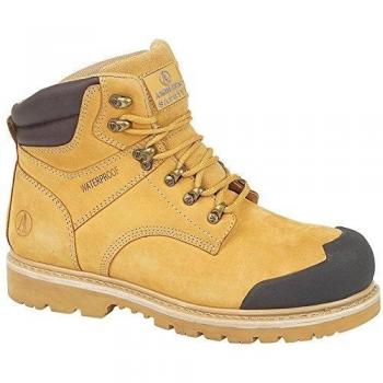 Amblers Steel FS226 Mens Safety Dealer Work Boots Brown