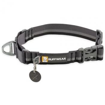 Collar Ruffwear Web Reaction™ Negro Ajustable para Perros 43-51 cm