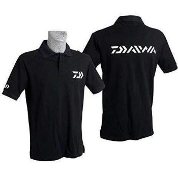 Daiwa - Polo Black Short Sleeves XXL - PNXXL