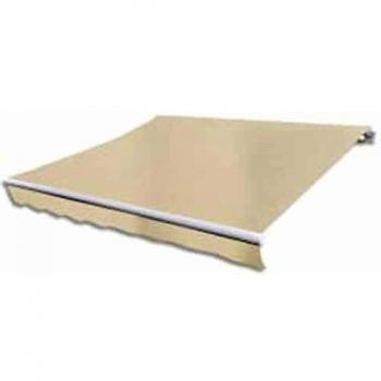 vidaXL Toldo Plegable Motorizado 600 cm Crema Parasol Sombra Exterior Balcón