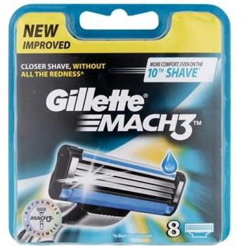 Gillette Mach3 Blades 8s Box of 10 cards