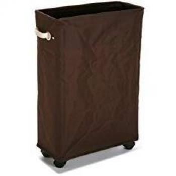 Versa Cesto Ropa Recta. Marron Rueda, Multicolor, No Aplica