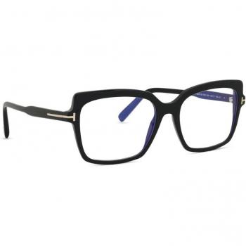 Tom Ford FT5947-B 001 54 Stylish Black Sunglasses, Unisex, Black, Size: ONE SIZE