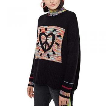Desigual Jersey Monterrey Negro S Negro