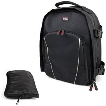 DURAGADGET Mochila con Compartimentos Desmontables Compatible con Nikon Coolpix P7800 / D 750 + Funda Impermeable - Resistente Al Agua