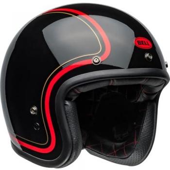 BELL Casco Jet Custom 500 Chief Negro ECE6 XL