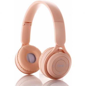 Auriculares Inalámbricos Bluetooth 5.0 Hifi Color Macaron con Emparejamiento Automático y Soporte para Tarjeta TF - Azul, Rosa y Amarillo