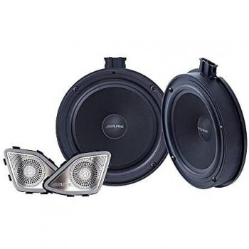 Altavoces componentes Alpine SPC-106T61 de 16,5 cm (6,5 pulgadas) para Volkswagen T6.1 (45 W, MAX: 180 Watt)