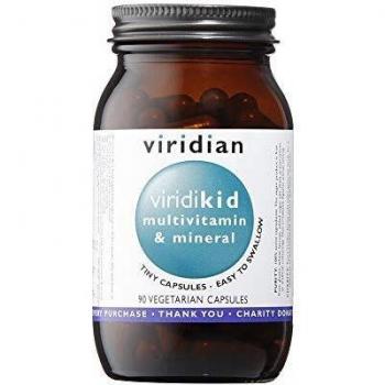 Viridikid Multivitaminas y Minerales 90 Cápsulas Vegetales Viridian