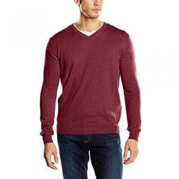 Cortefiel, Pico Cotton Cash - Jersey cuello pico para hombre, color several, talla S