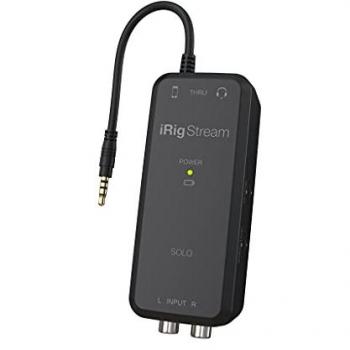 Interfaz de Audio USB Ultracompacta IK Multimedia iRig Stream Solo