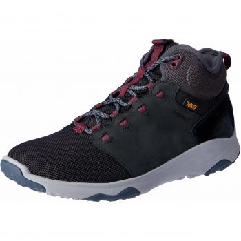 Teva Arrowood Venture Mid WP, Zapatillas de Senderismo para Mujer, Negro