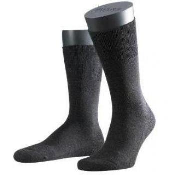 Falke Airport Plus Men's Short Socks - Plain Colors, Cushioned Wool and Cotton Blend