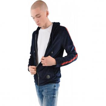 Velvet Side Stripe Hoodie Project X Paris