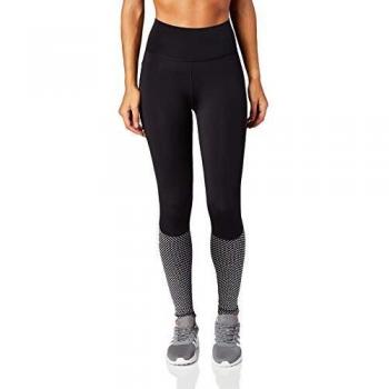 adidas BT HR 7/8 Gr T Mallas, Mujer, Negro/Blanco, L