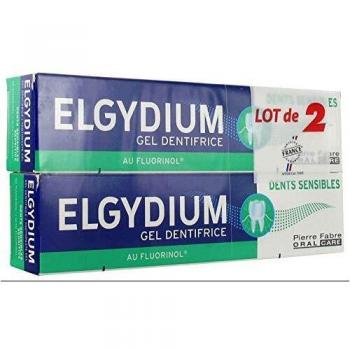 Gel dentifrice dents sensibles fluorinol 2x75ml