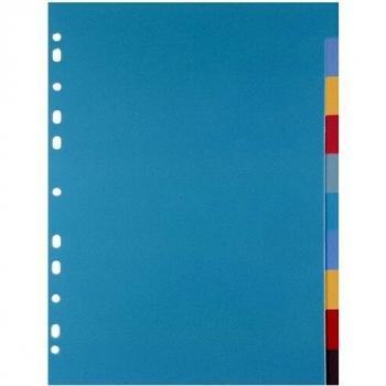 Plus Office 180464 - Separadores de polipropileno