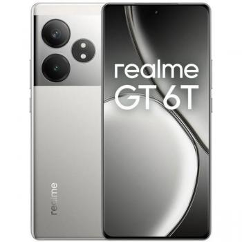 SMARTPHONE REALME GT 6T 5G DUAL SIM 8GB RAM 256GB PLATA AMOLED 2K TRES AÑOS DE GARANTIA REALME ESPAÑA