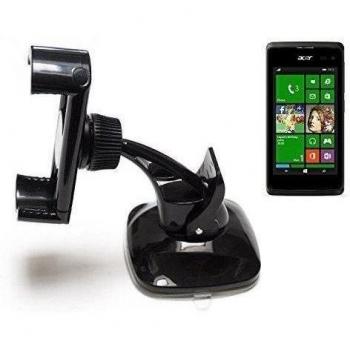 montaje compacto parabrisas / tablero de instrumentos para Huawei Ascend Y201 Pro, negro | sostenedor soporte tablero de instrumentos - K-S-Trade