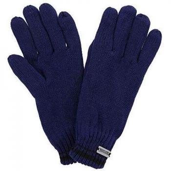 Regatta Balton' Fleece Lined Gloves Guantes, Hombre, Azul Marino y Negro, S/M