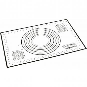 AmazonBasics - Tapete de silicona para amasar y hornear 60 x 40 cm