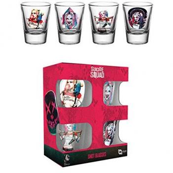 GB Eye LTD, Suicide Squad, Harley Quinn Mix, Pack de Vasos de chupito