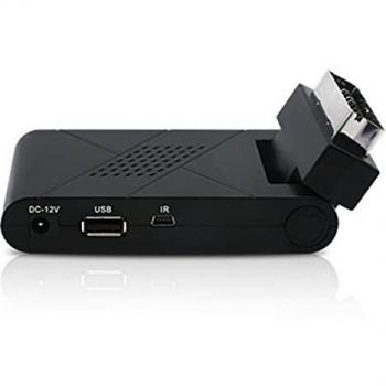Receptor Digital TDT Denver DTB-143 con Conector SCART, USB, HDMI y DVB-T2 HD