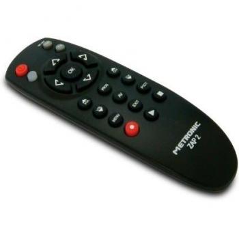 Metronic 495380 TCDE ZAP2 - Mando a distancia universal para TV y TDT, negro
