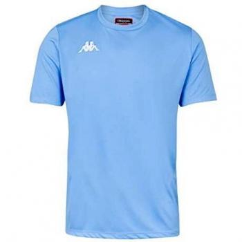 Kappa Rovigo SS Camiseta de equipación, Niños, Azul/Blanco, 12Y