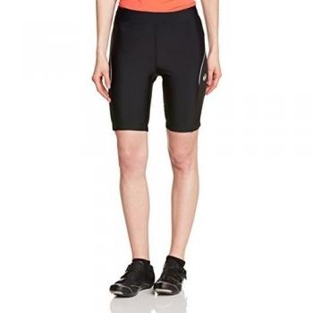 Ultrasport - Pantalones de Ciclismo para Mujer, con Acolchado Preformado, Color Negro, tamaño XL