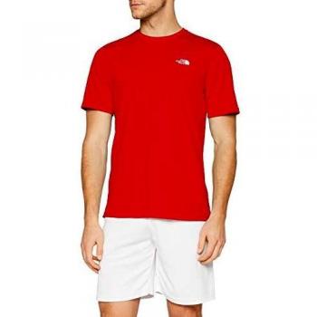 The North Face Flex II S/S Camiseta de Manga Corta para Hombre, TNF Red, S