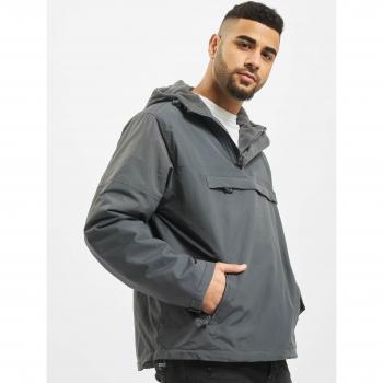 Brandit Men's Windbreaker Jacket - Anthracite - Size S