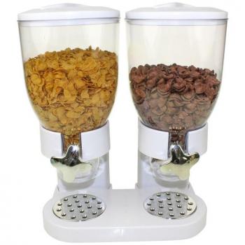 United Entertainment - Dispensador de muesli, cereales y copos de maíz individual, doble o triple