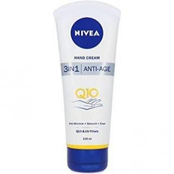 Crema de Manos Nivea Q10 3 en 1 Anti-Envejecimiento - 100 ml