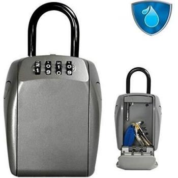 Master Lock Caja fuerte para Llaves [Seguridad reforzada] [Con arco] - 5414EURD - Caja de seguridad